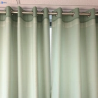 Stained curtain before professional treatment in potts-point-nsw